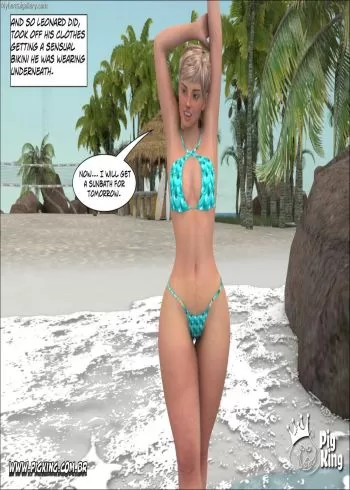 Cover of Leonard On - Tropical Paradise 1